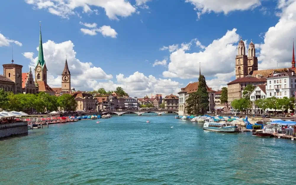 Řeka Limmat, Co dělat v Curychu