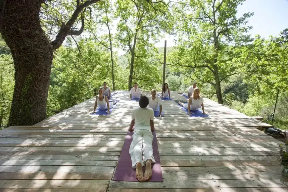 4 días de yoga con natación