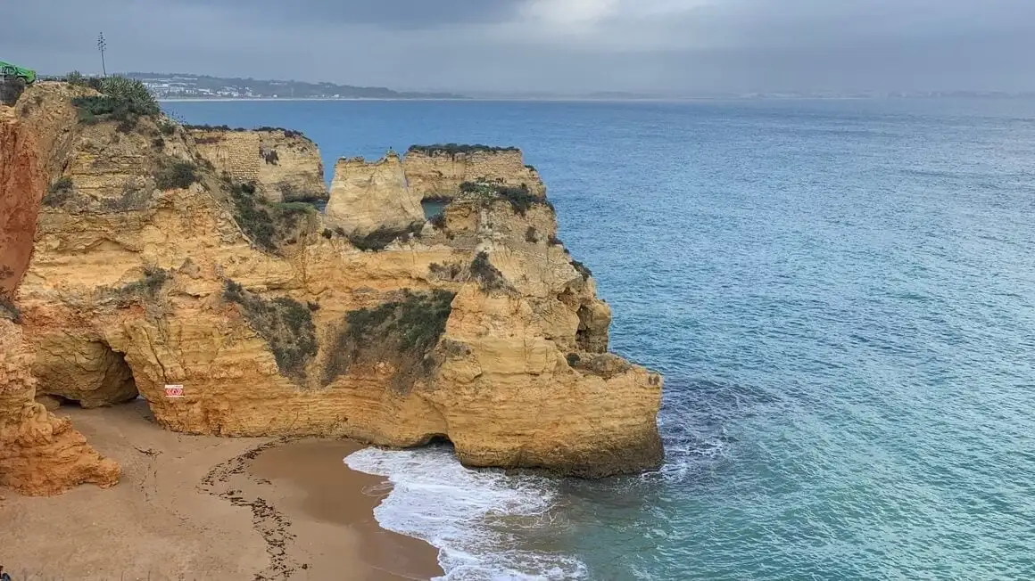 lagos portugal algarve litoral ocean