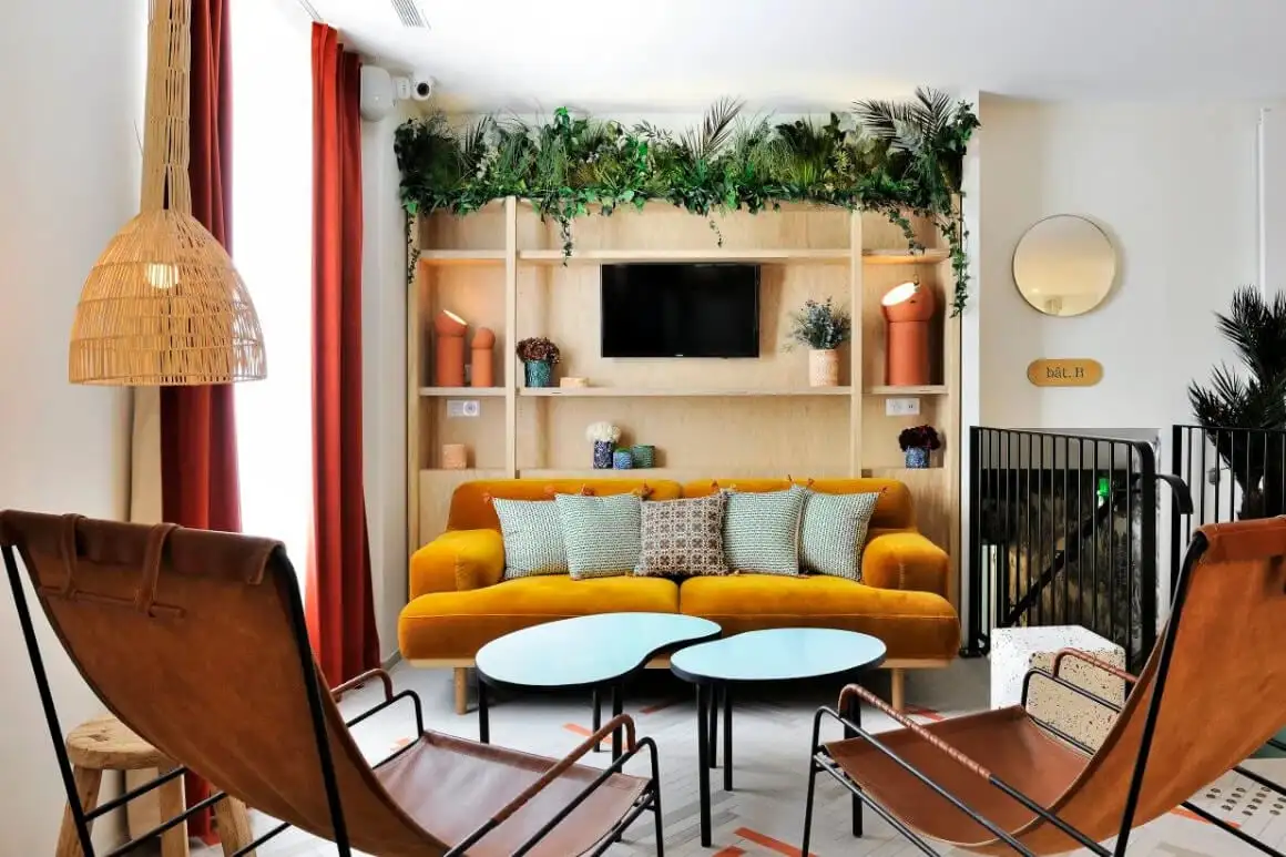 Um albergue da juventude de topo em Paris