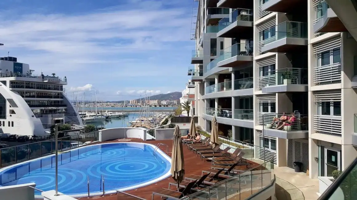 Chambre privée avec vue sur la mer Gibraltar