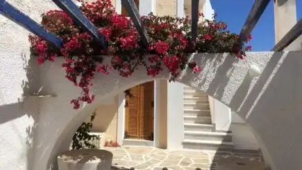 Carrers estrets de Kos al capvespre