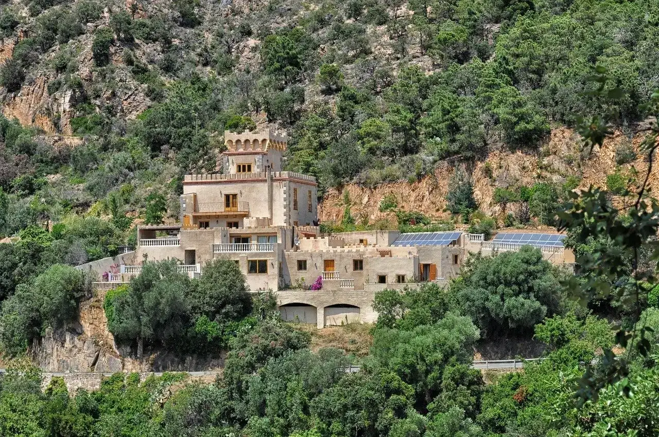 château à Tossa del Mar Espagne