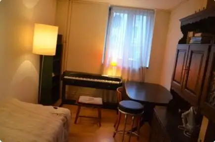 Rustikálna izba s hudobnými nástrojmi Zurich