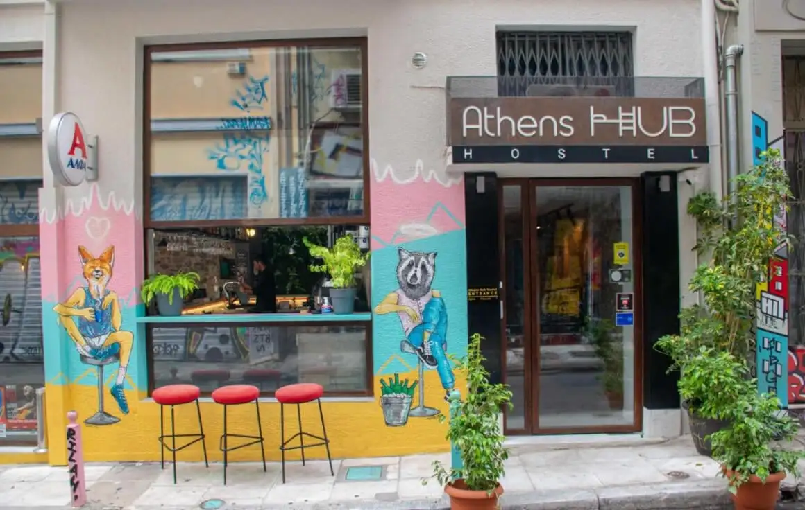 Auberge de jeunesse Hub Athènes