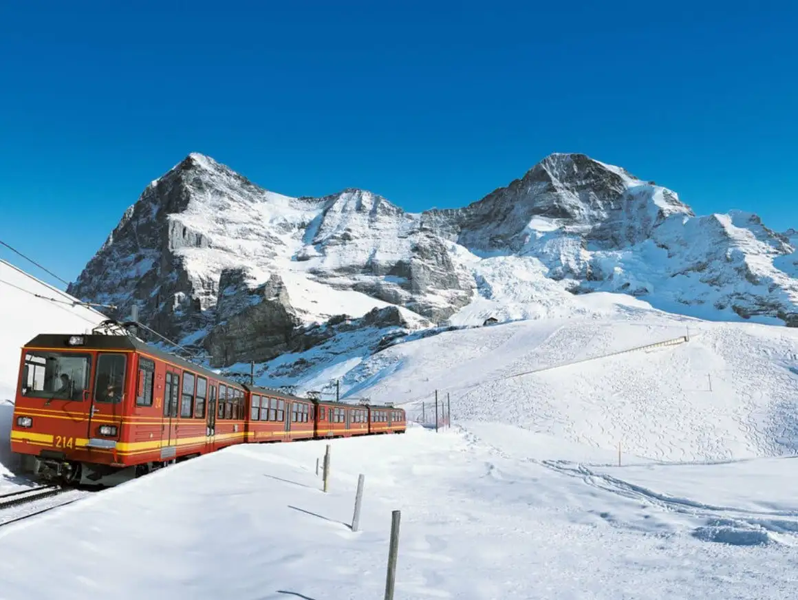 Jungfraujoch in Bernsko gorje