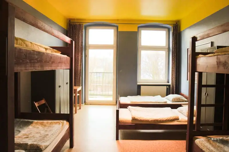 Joli petit dortoir à l'Eastener Hostel