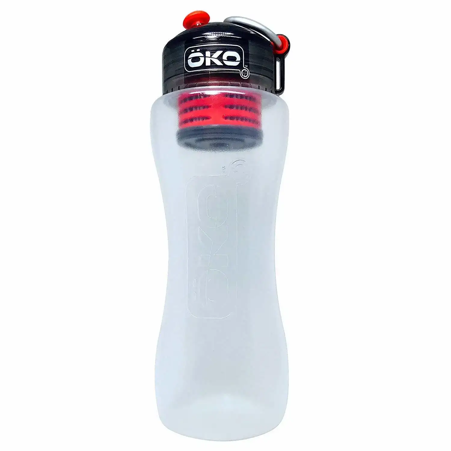 Bouteille de filtration avancée OKO H2O – Meilleure bouteille d'eau filtrée de 1 litre