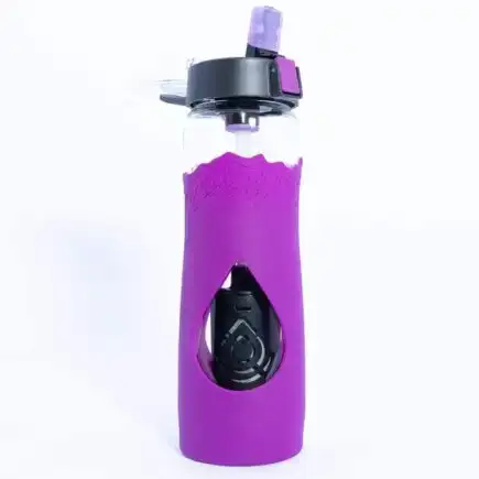 Bouteille d'eau filtrée en verre Escape