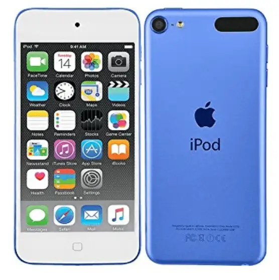 iPod Touch 6th Generation lahjoja matkailijoille