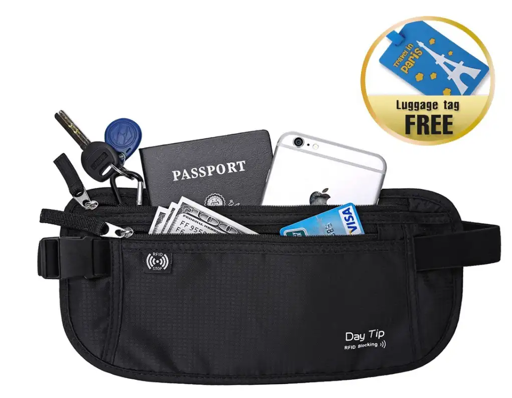 Day Trip Money Belt -lahjat matkailijoille