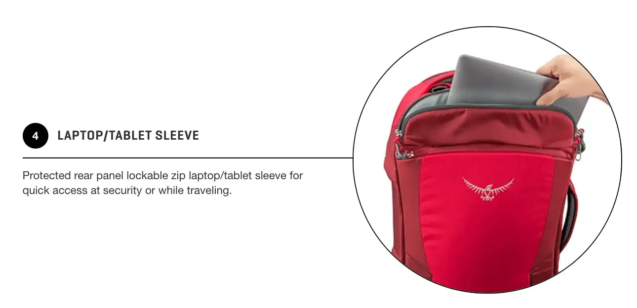 Чехол для ноутбука Osprey Porter 46