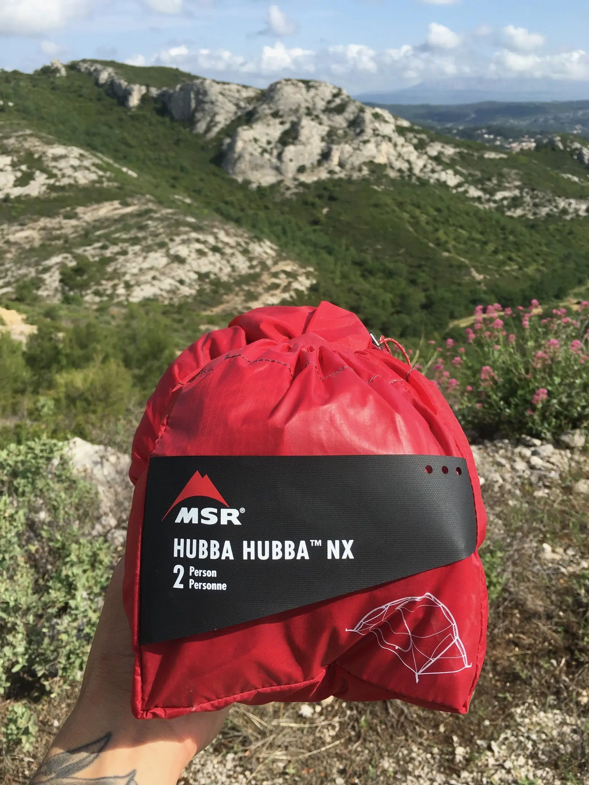 avis sur la tente msr hubba hubba pour 2 personnes