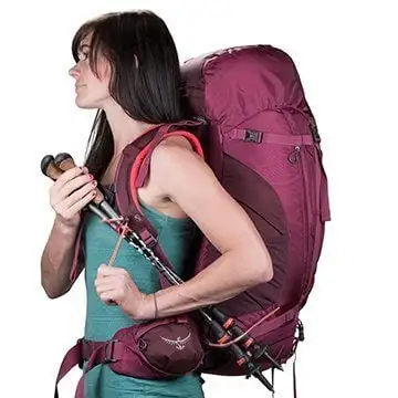 Osprey Kyte 46 se range en déplacement