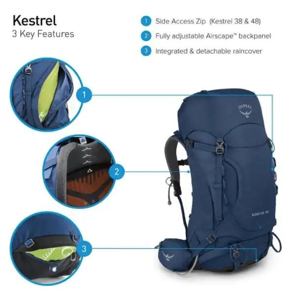 Osprey Kestrel 48 incelemesi