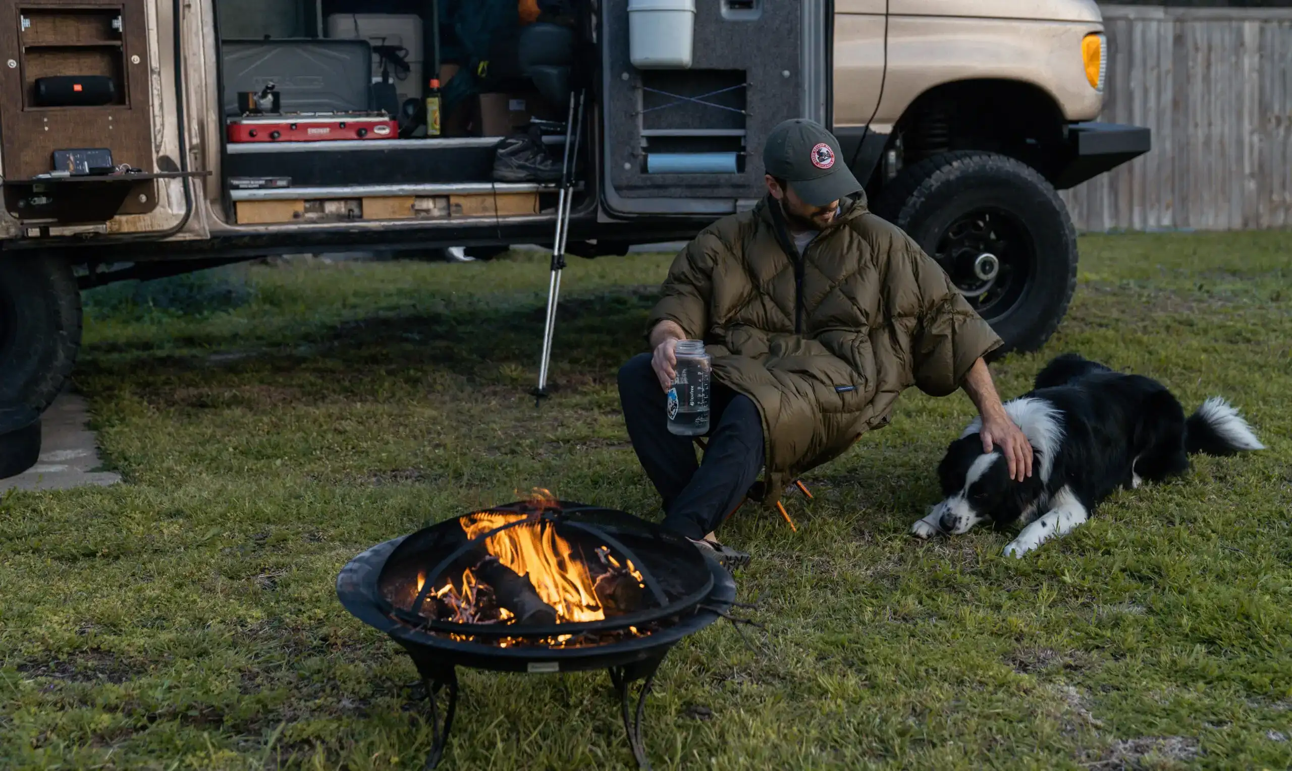 poncho de puf thermarest