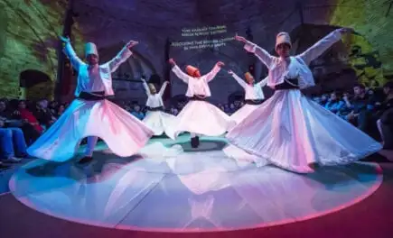 Xem một chương trình Dervish quay cuồng
