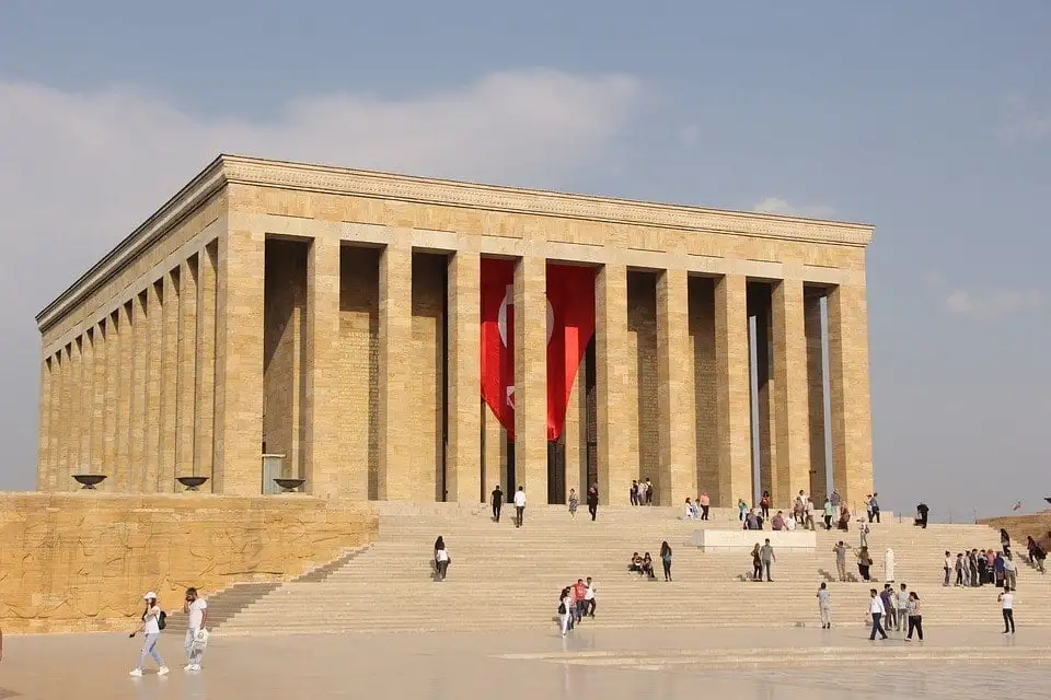 Monument Anitkabir à Ankara Turquie