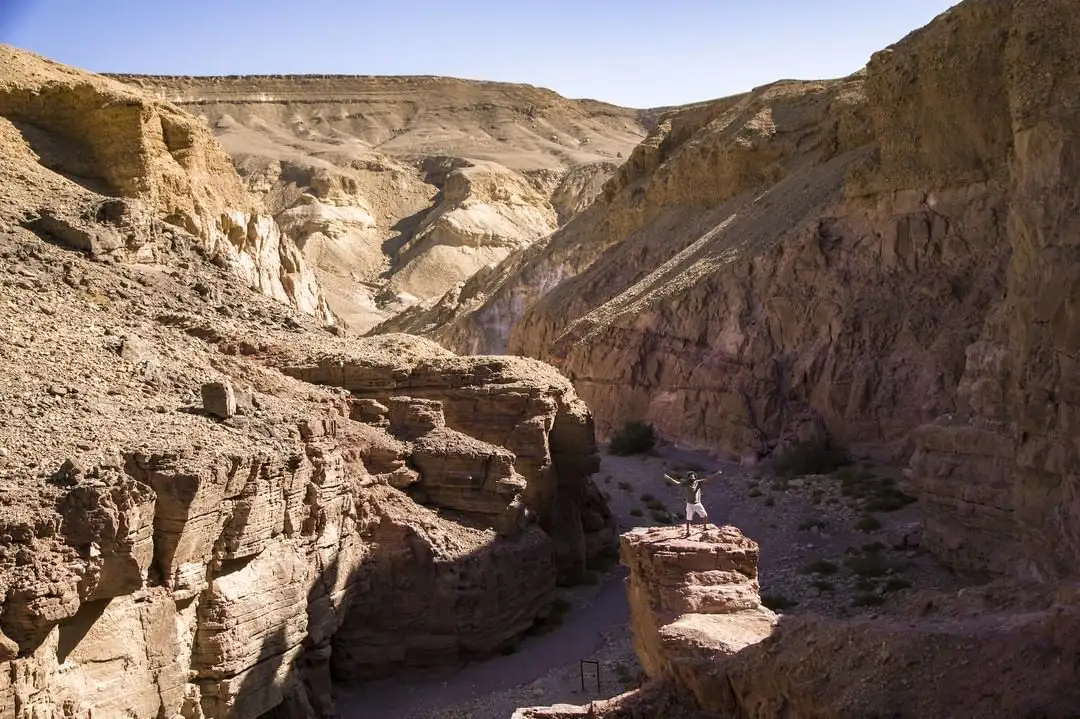Randonnée dans le Red Canyon, Israël