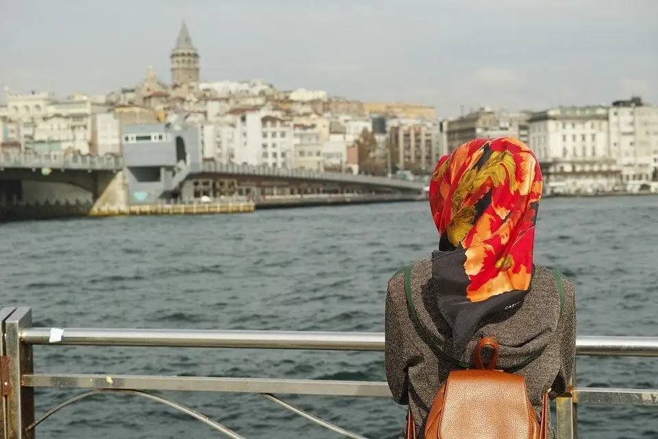 Kvinna Resesäkerhet i Istanbul