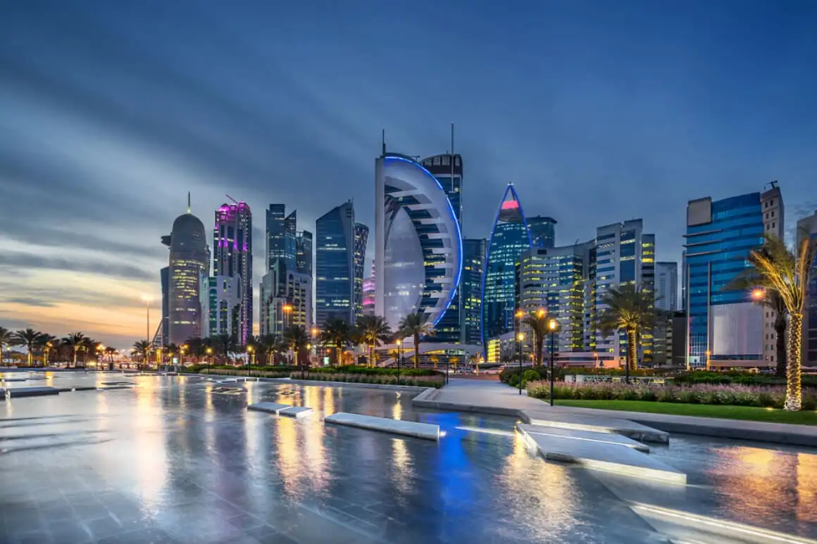 Corniche à Doha Qatar
