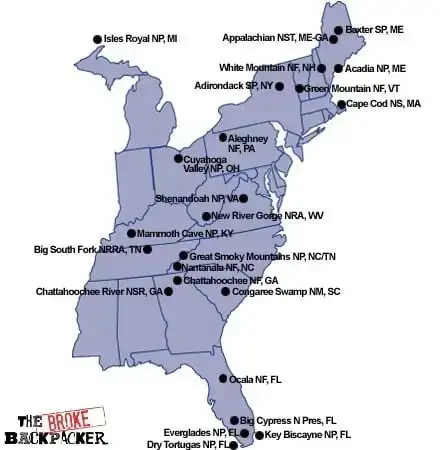 meilleurs parcs nationaux aux États-Unis