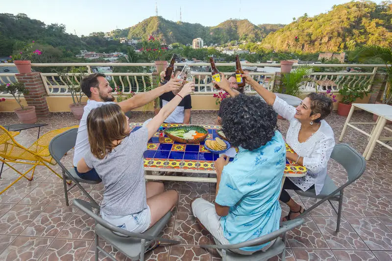 Oasis Hostel - Les meilleures auberges de Puerto Vallarta au Mexique