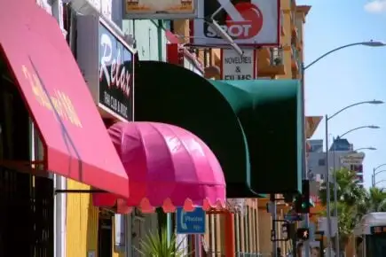 Sunset Strips, Hollywood