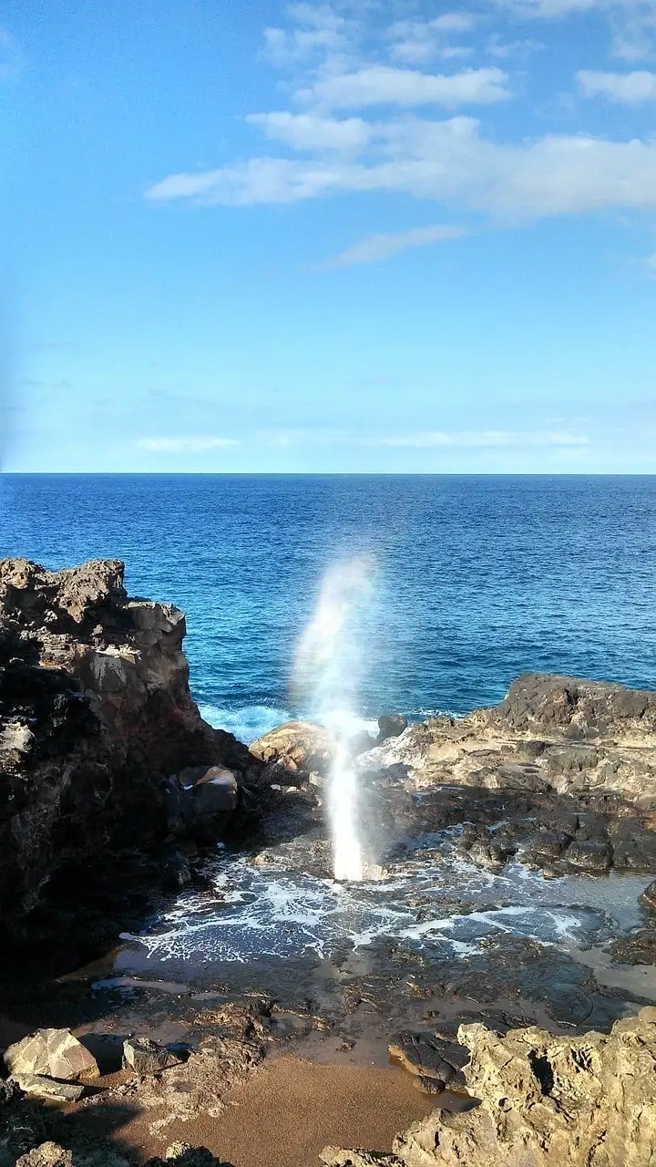 Nakalele ஊது துளை, Maui
