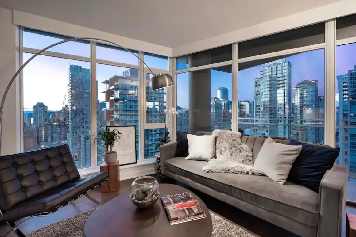 Condo du centre-ville (avec vue épique sur l'horizon)