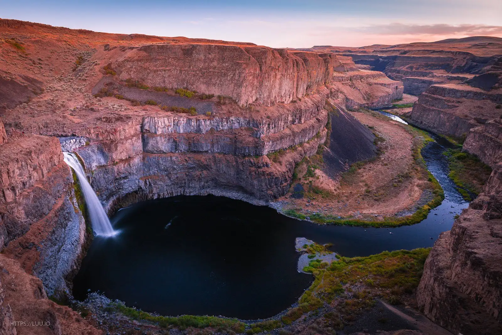 Palouse Falls, road trip sur la côte est ouest