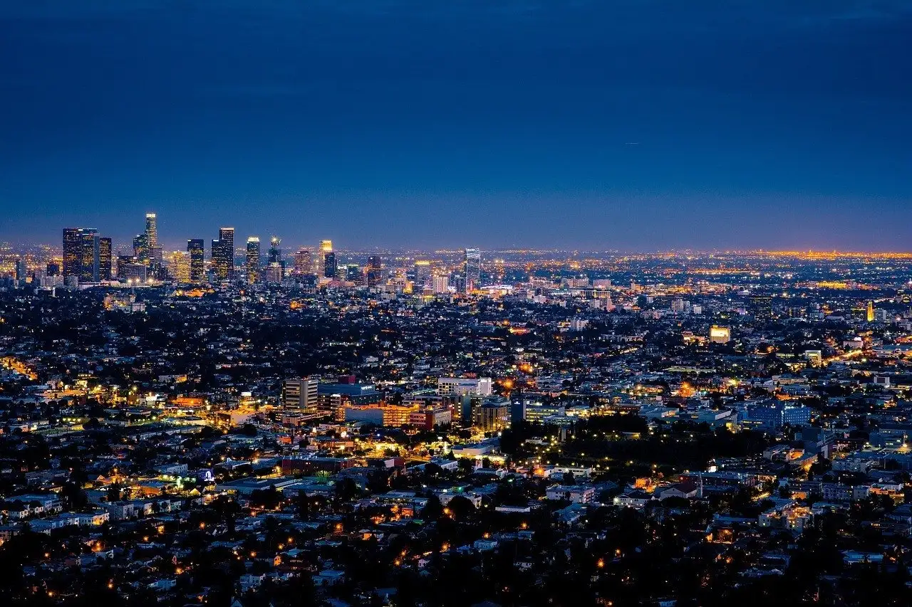 Los Angeles la nuit road trip en Californie