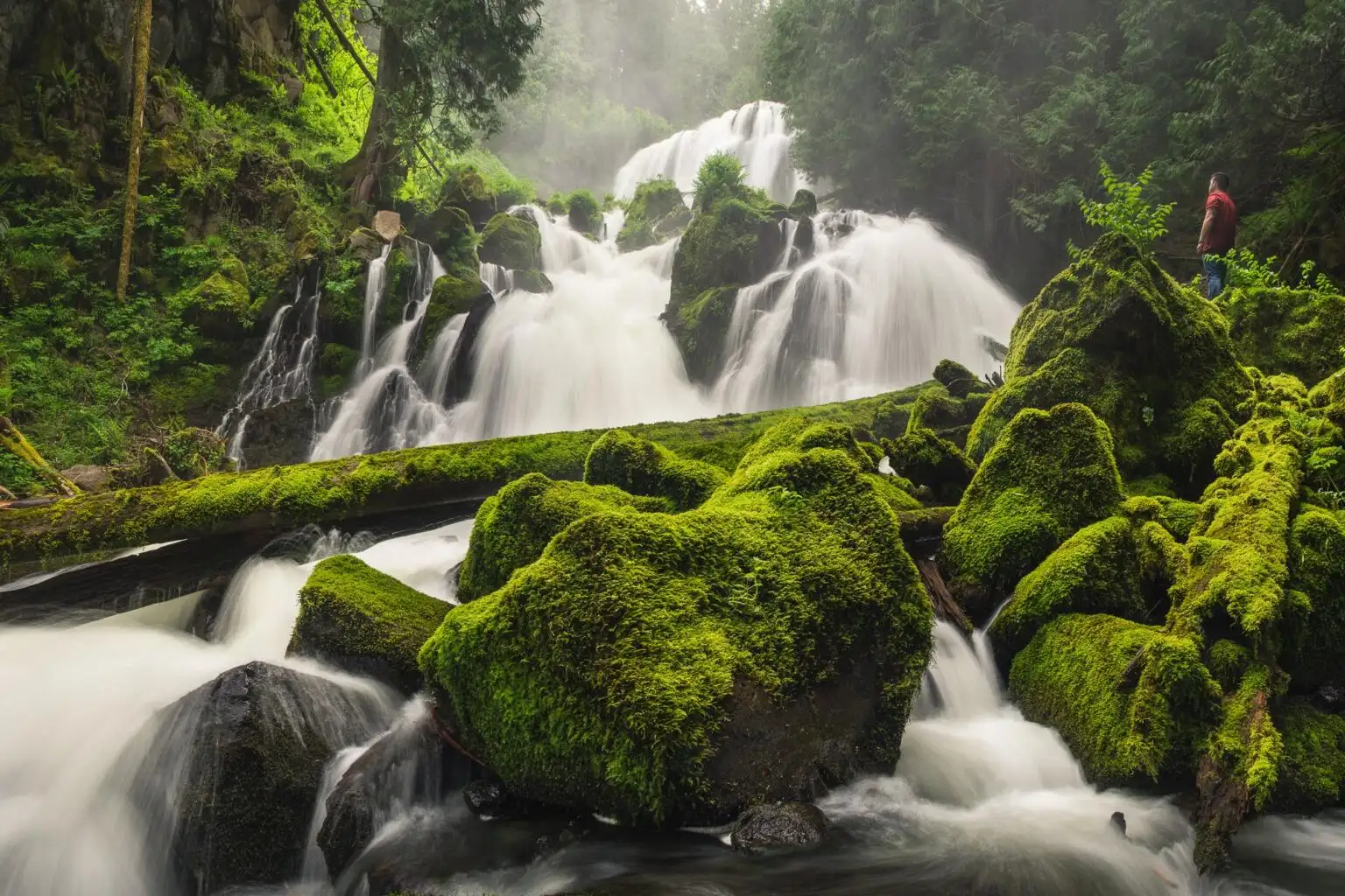 cascade cachée marion Falls oregon photographie itinérance ralph