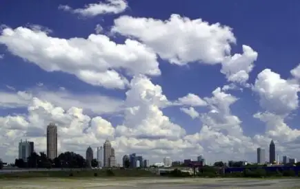 Horizonte da cidade de Downtown, Atlanta