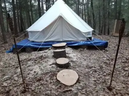 缅因州斯科希根的小屋
