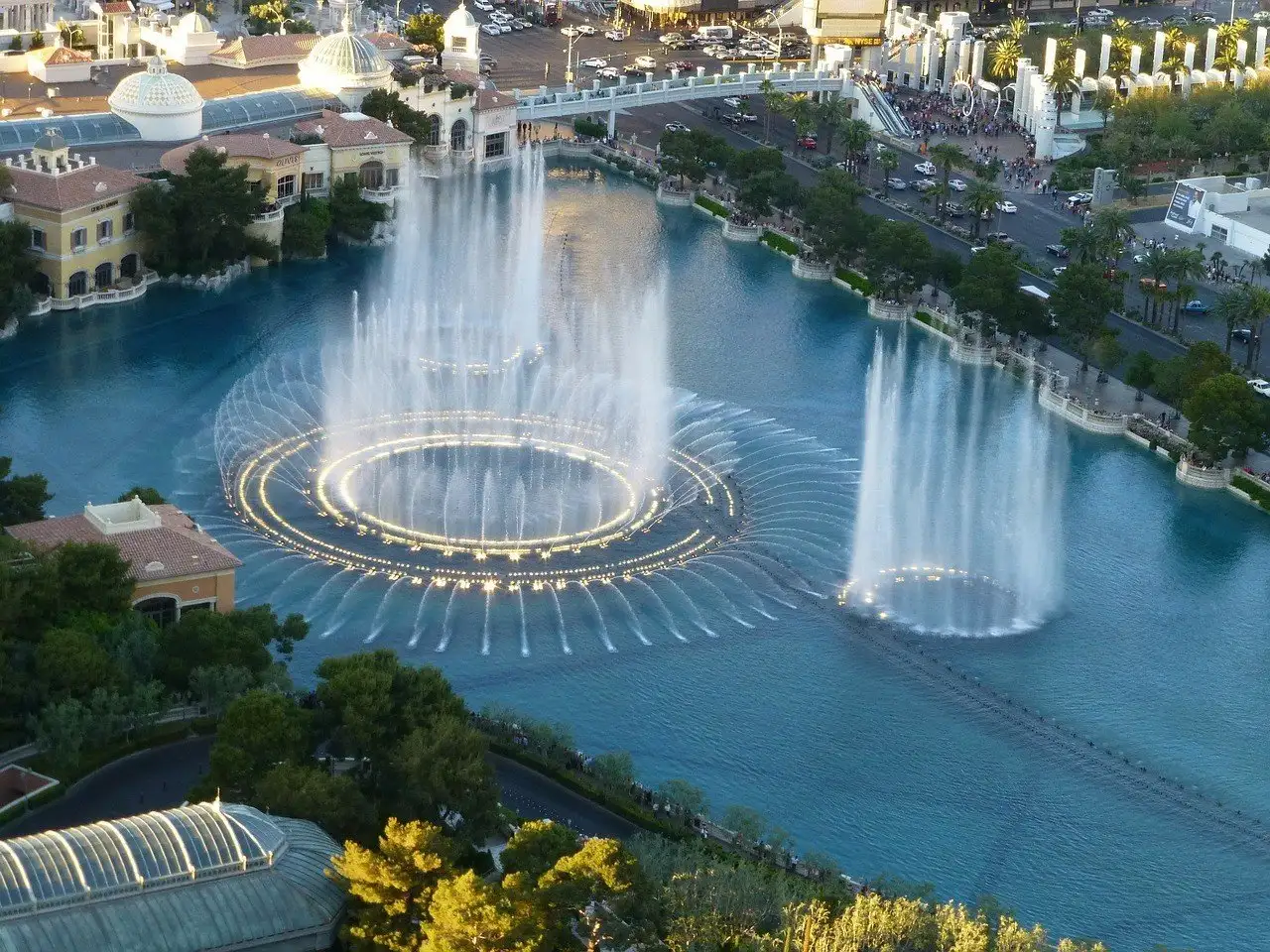 Spectacle de la Fontaine du Bellagio