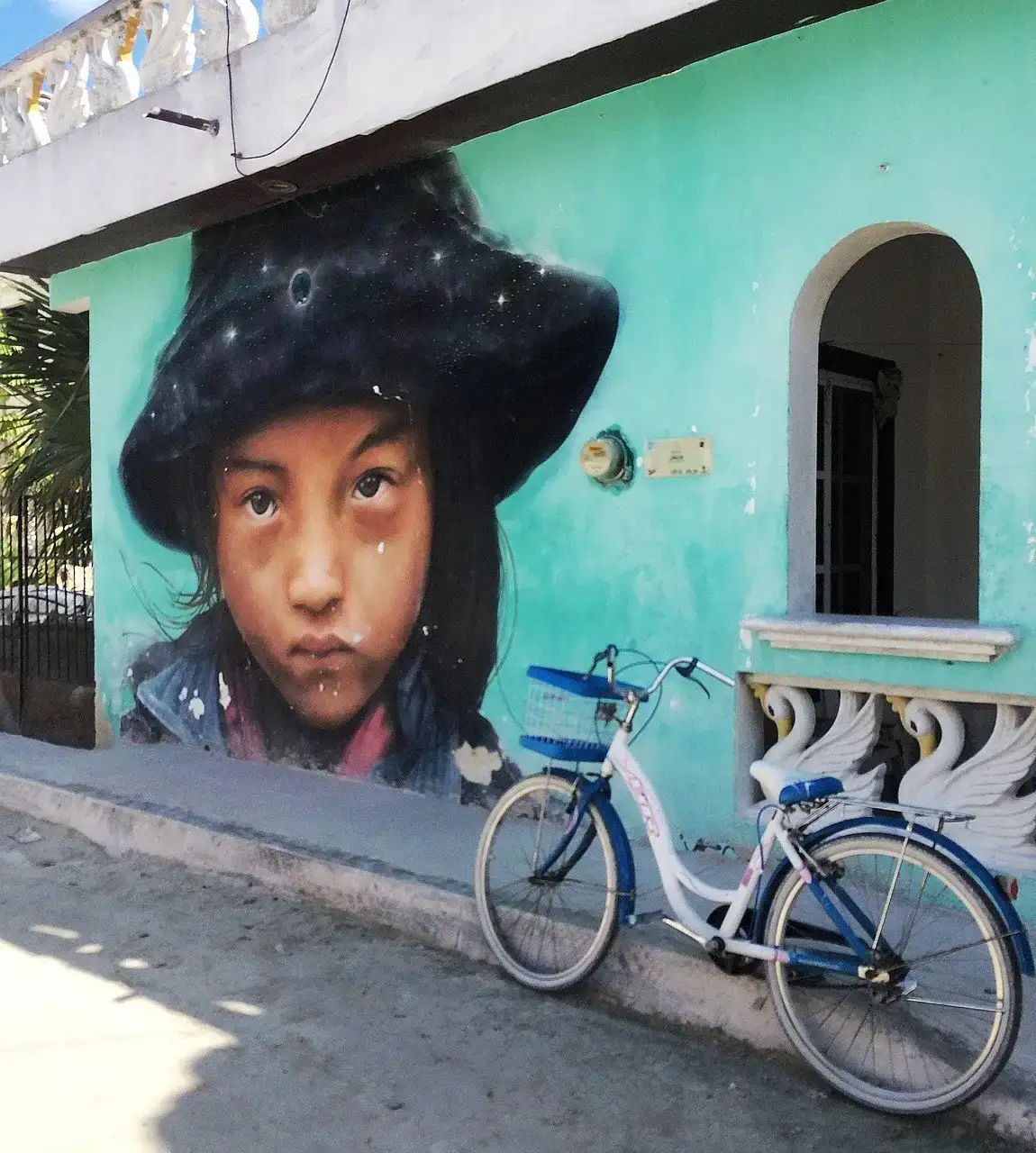 Arte de rua em Cancún