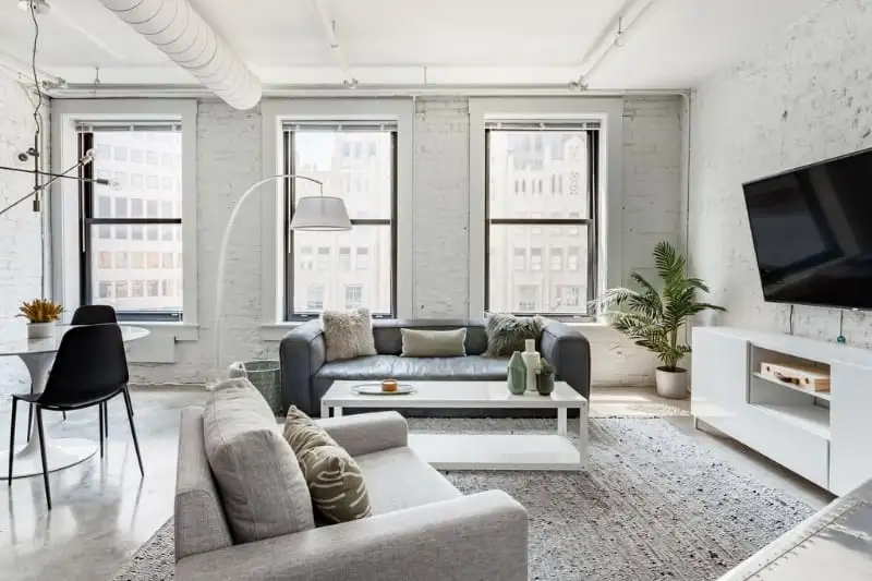 Appartement élégant avec vue sur la ville