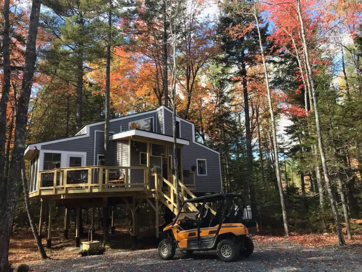 Cabane dans les arbres de Bar Harbor