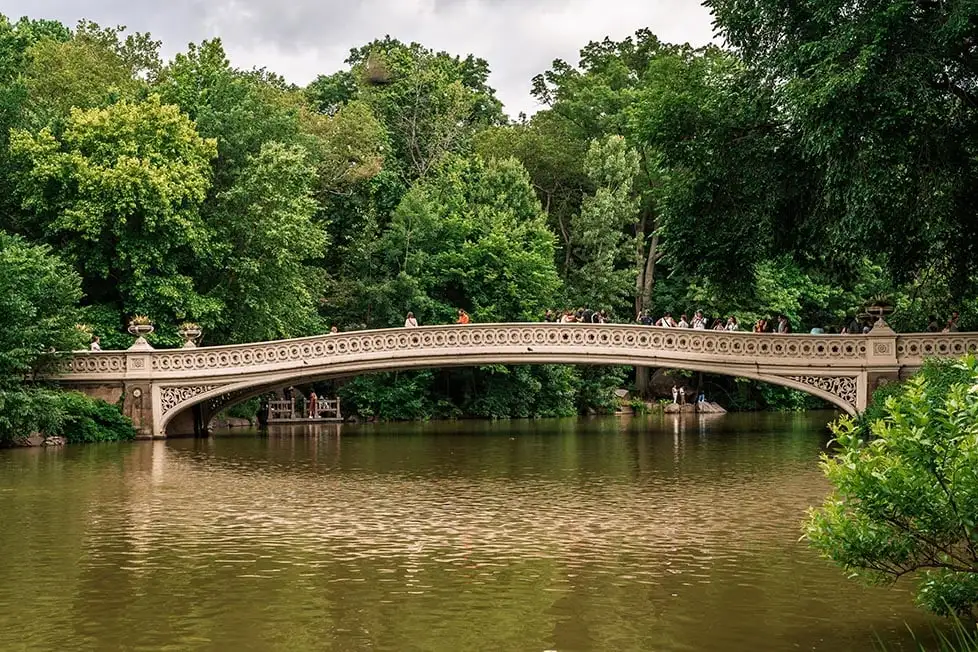 Ponte Bow no Central Park, Nova York
