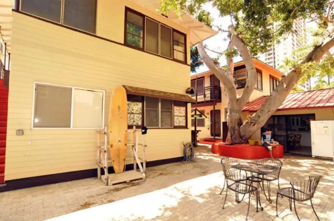 Albergue havaiano à beira-mar em Waikiki