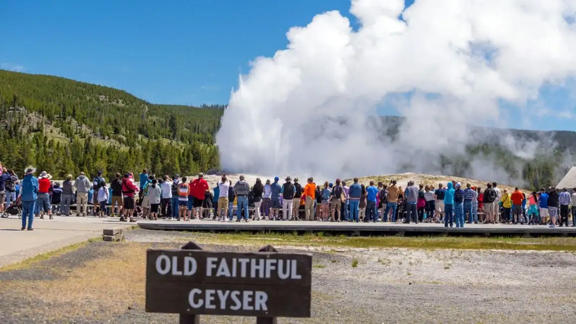 Sentier Canyon Rim Nord, Yellowstone