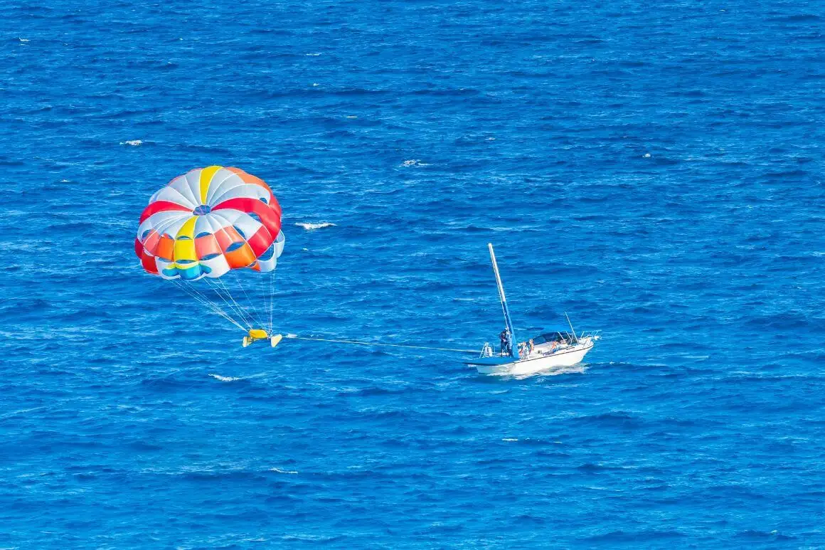 Parachute ascensionnel à Cancún
