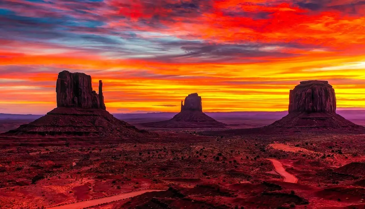 Monument Valley coucher de soleil meilleurs endroits en utah