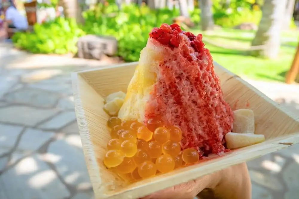 Refresque-se com um pouco de gelo raspado