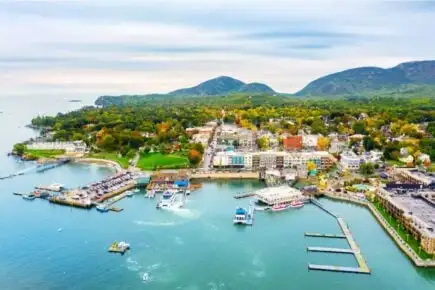 Centre-ville de Bar Harbor