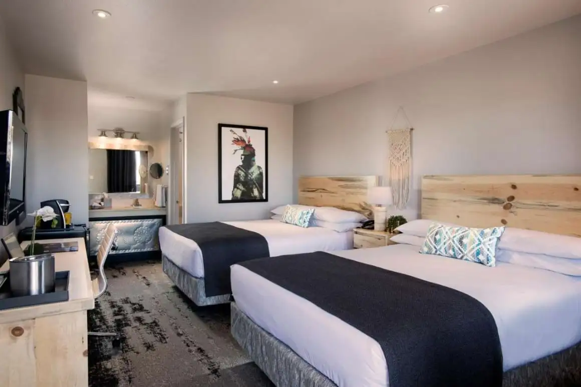 Номер с кроватью размера «queen-size» в отеле Inn Santa Fe
