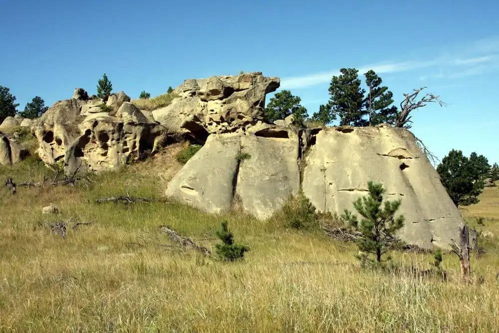 Parc d'État de Medicine Rocks, Montana