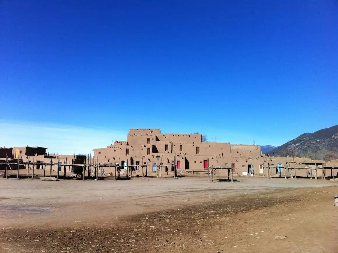 Maison de la porte de Taos