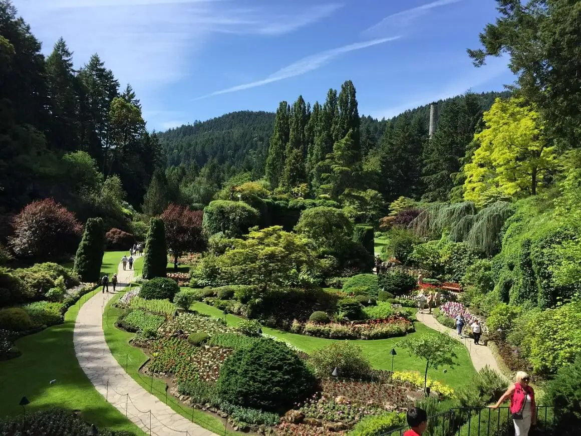 Jardins Butchart Colombie-Britannique